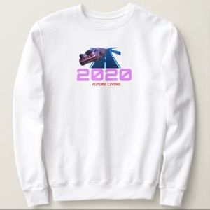 2020 crewneck white